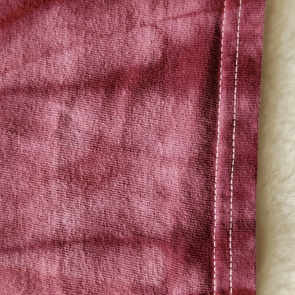 Santa Cruz Skateboarding Tie Dye Women's Burgundy T_Shirt Size S - Picture 8 of 8